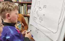 O r&oacute;żnych obliczach strachu - z klasą III A 3