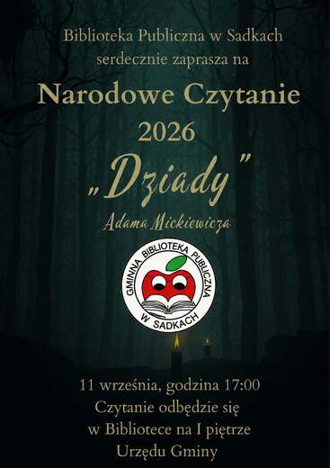 Dziady - Narodowe Czytanie 2026