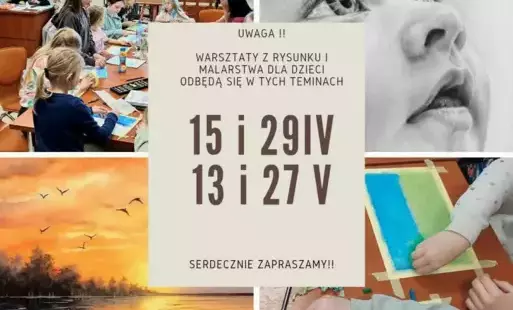Zdjęcie do Warsztaty dla dzieci- INFORMACJA