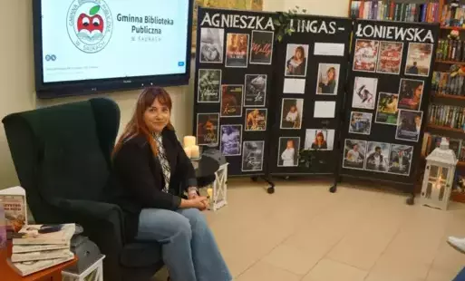 Zdjęcie do SPOTKANIE AUTORSKIE Z AGNIESZKĄ LINGAS-ŁONIEWSKĄ