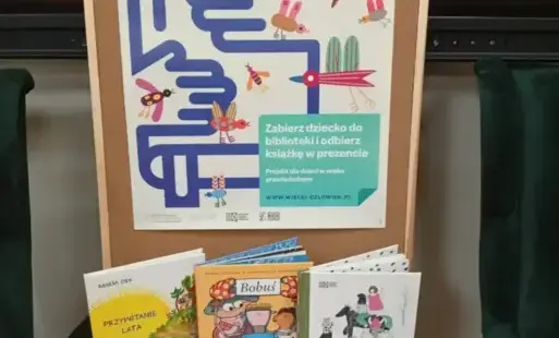 Nowa edycja kampanii „Mała książka – wielki człowiek” już w naszej bibliotece!