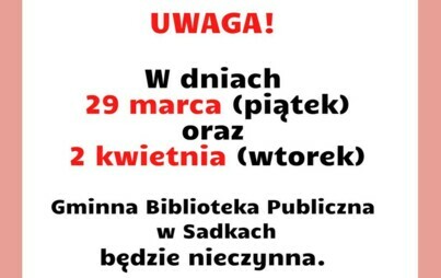 Zdjęcie do Uwaga!