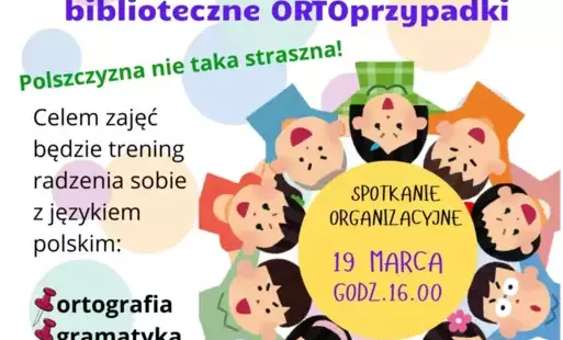 Zdjęcie do POLSZCZYZNA NIE TAKA STRASZNA! - ZAJĘCIA DLA DZIECI