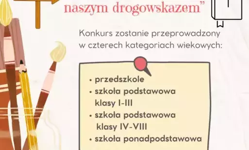 Zdjęcie do KONKURS PLASTYCZNY &quot;PISMO ŚWIĘTE NASZYM DROGOWSKAZEM&quot;